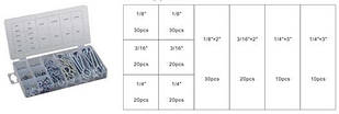 Рим-болти в комплекті з гайками, 210 предметів Forsage F-837