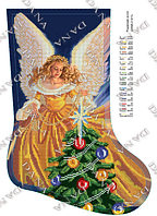 СХЕМА ДЛЯ ВИШИВКИ БІСЕРОМ "НОВОГОДНІЙ ЧОБІТОК РІЗДВЯНИЙ АНГЕЛ