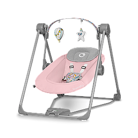 Шезлонг Lionelo OTTO PINK BABY