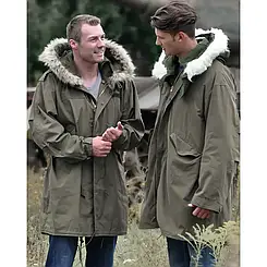 Парка з капюшоном M-65 Fishtail з утеплювачем US SHELL PARKA M65