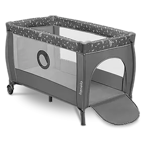 Манеж Lionelo STEFI PLUS GREY WHITE