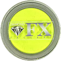 Аквагрим Diamond FX неон жовтий 30 g