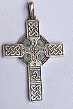 Кельтський хрест оберіг з срібла 925-ої проби, фото 2