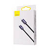 Кабель Baseus Crystal Shine Series Type-C to Type-C 100W (1.2m) purple, фото 3