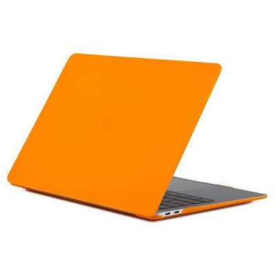 Пластиковий матовий чохол-накладка Matte Hard Case for MacBook Pro 13 (2016-2022) - Помаранчевий