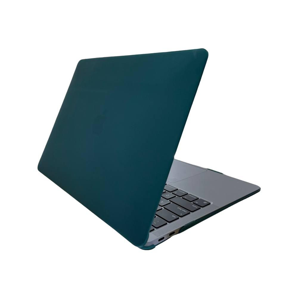 Пластиковий матовий чохол-накладка Matte Hard Case for MacBook Air 13 (2018-2020) - Темно-зелений