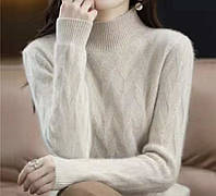 Тёплый женский свитер осень зима