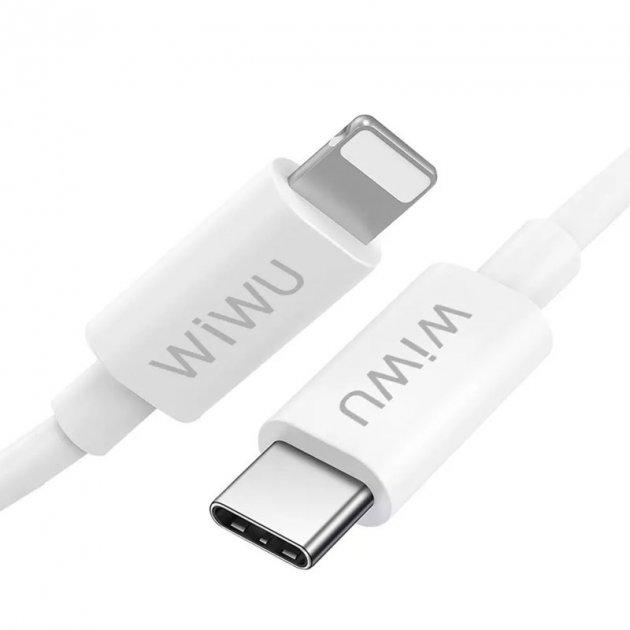 Кабель WiWU G90 Type-C to Lightning PD20W 1.2m White
