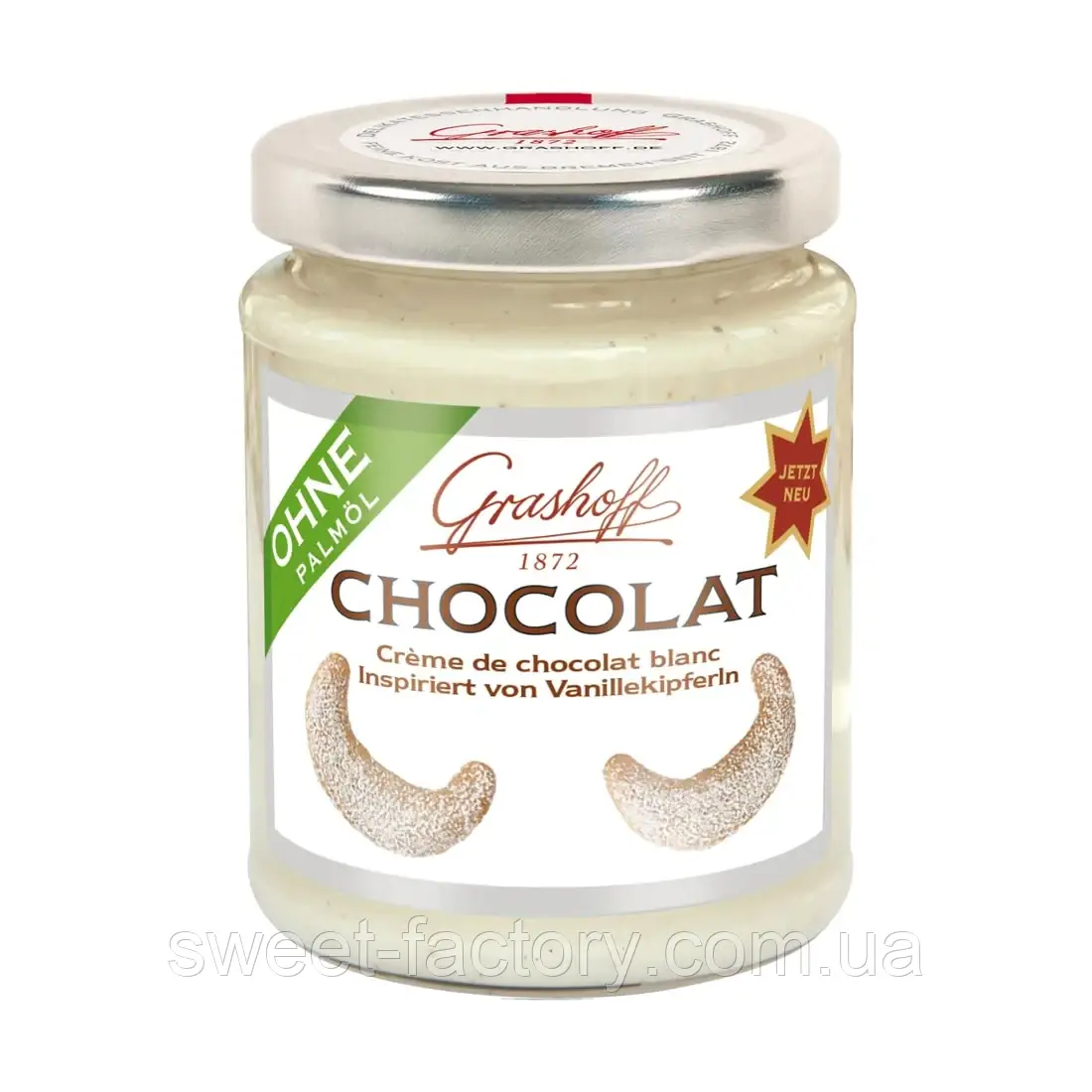 Шоколадна Крем Grashoff White Chocolat Vanilla 235g, фото 1