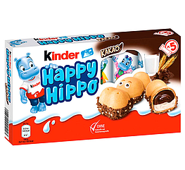 Батончик Kinder Happy Hippo Cocoa 20.7 г 5 шт