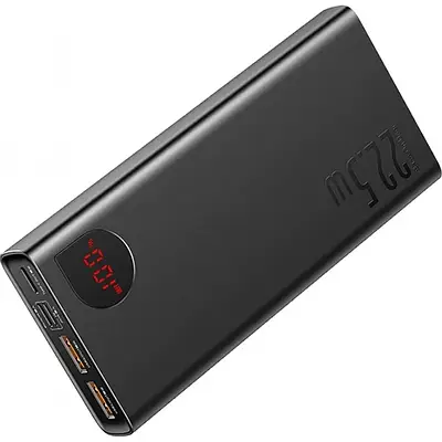 Портативна Батарея Power Bank Baseus 20000mAh Adaman Metal Digital Display QC 22.5W Black (PPAD000101)