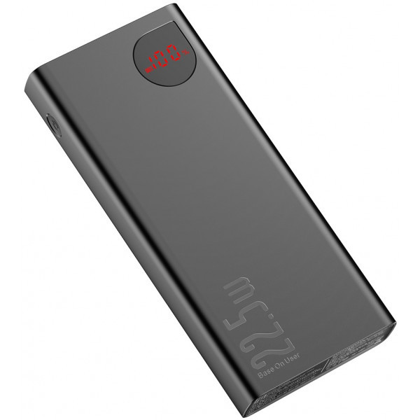 Портативна Батарея Power Bank Baseus Adaman 20000mAh 22.5W з технологією QC3.0+PD3.0