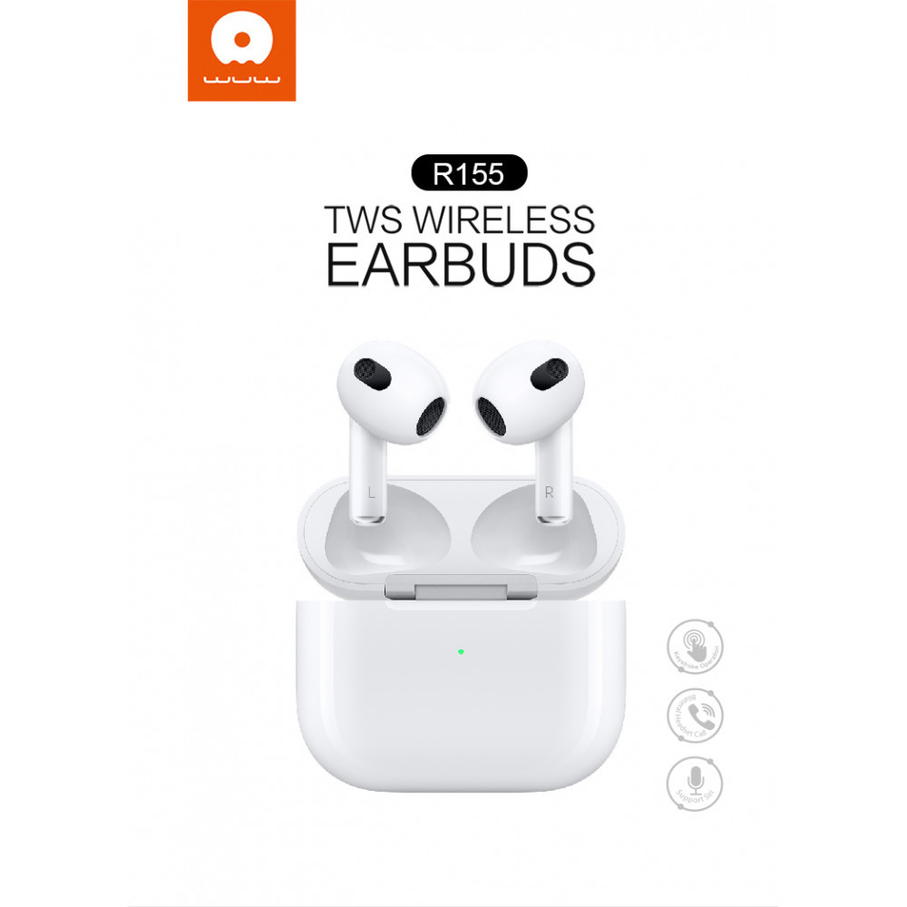 Бездротові навушники Bluetooth WUW R155 AirPods 3