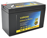 Акумуляторна батарея літієва Vipow 12V 14Ah з елементами Li-ion 18650 (151х65х94(100), фото 2