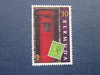 Марка Бермудские острова Бермуды 1999 почта марка на марке 30 центов гаш