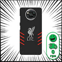 Чехол с картинкой Ливерпуль для Xiaomi POCO X3 / Чехлы Liverpool Поко х3