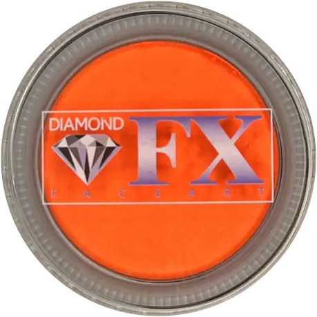 Аквагрим Diamond FX неон помаранчевий 30 g, фото 1