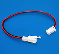 Роз'єм живлення DC на 2 pin комплект (штекер + гніздо) з кабелем