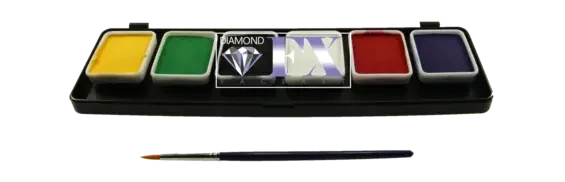 Палітра аквагрим Diamond FX основні 6 X 6 G