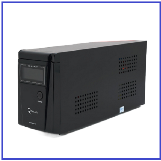 ДБЖ з правильною синусоїдою RITAR RTSW-600ND12 (360Вт) LCD 12В до 5-7А
