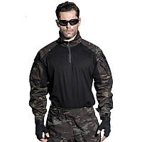 Тактическая рубашка Emerson G3 Combat Shirt Camo Black - S