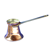 Турка для кави мідна 190 мл ZH Схід Класична для кави по турецьки