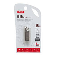 Флеш-накопитель XO U10 USB2.0 Flash Disc 16GB Silver