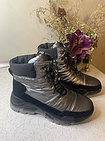 Дутики ботинки женские ,зима, цвет серый, 40 размер, LONZA