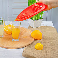 Соковижималка ручна для цитрусових і терка для овочів Червоний