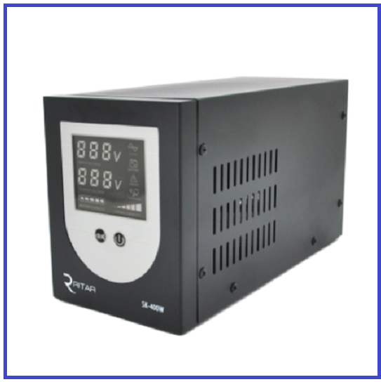 ДБЖ з правильною синусоїдою Ritar SK-800VA (500W) LCD 12V до 15А