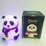 Силіконовий дитячий нічник Панда 7LED кольорів акумуляторний USB-світильник іграшка 3D TOYS LAMP, фото 2