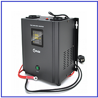 ДБЖ з правильною синусоїдою Europower PSW-EP500WM12  500VA (300Вт) LСD 5/10А 12В AGM,GEL