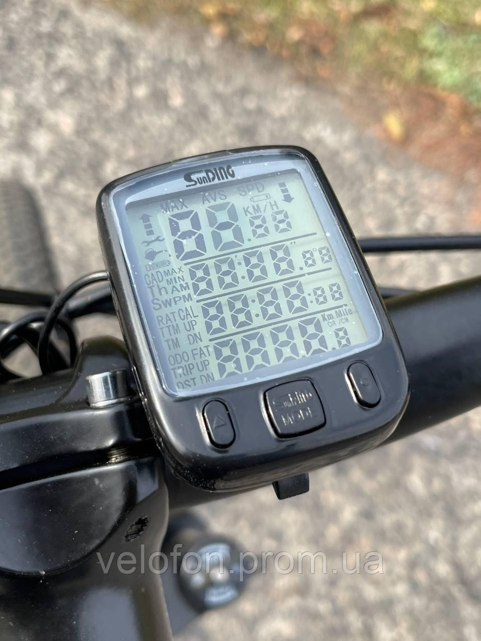 Велокомпьютер SUNDING, компьютер для велосипеда,спидометр водостойкий ...