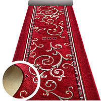 60 см Savona Red ковровая дорожка print на войлочной основе в коридор, кухню.