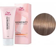 Фарба для волосся Wella Shinefinity 06/73 темно-русявий коричнево-золотий 60 мл
