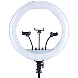 Кільцева LED-лампа RL-18 45 см 220 V 3 кріп.тел. + пульт + чохол ORG, фото 7
