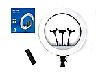 Кільцева LED-лампа RL-18 45 см 220 V 3 кріп.тел. + пульт + чохол ORG, фото 9