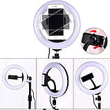Світлодіодна кільцева лампа Ring Fill Light ZD666 26 см ORG, фото 5