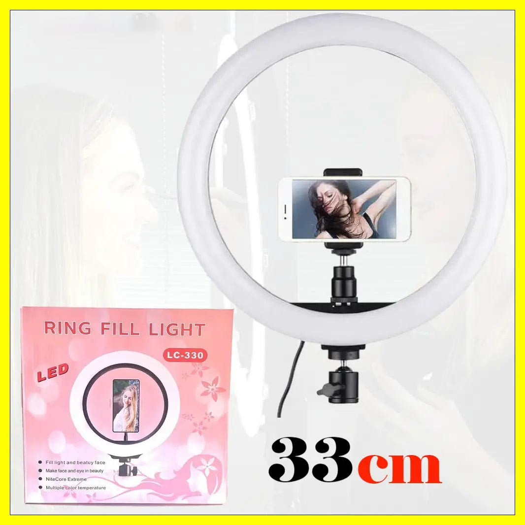 Кільцева LED-лампа LC-330 33 см 1 кріп.тел USB ORG