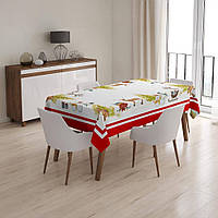 Скатертина Новорічна 160×220 з Дід морозом