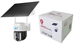 IP Wi-Fi камера VC3 4G 2.0 МП із віддаленим доступом вулична із сонячною панеллю (v380Pro) ORG