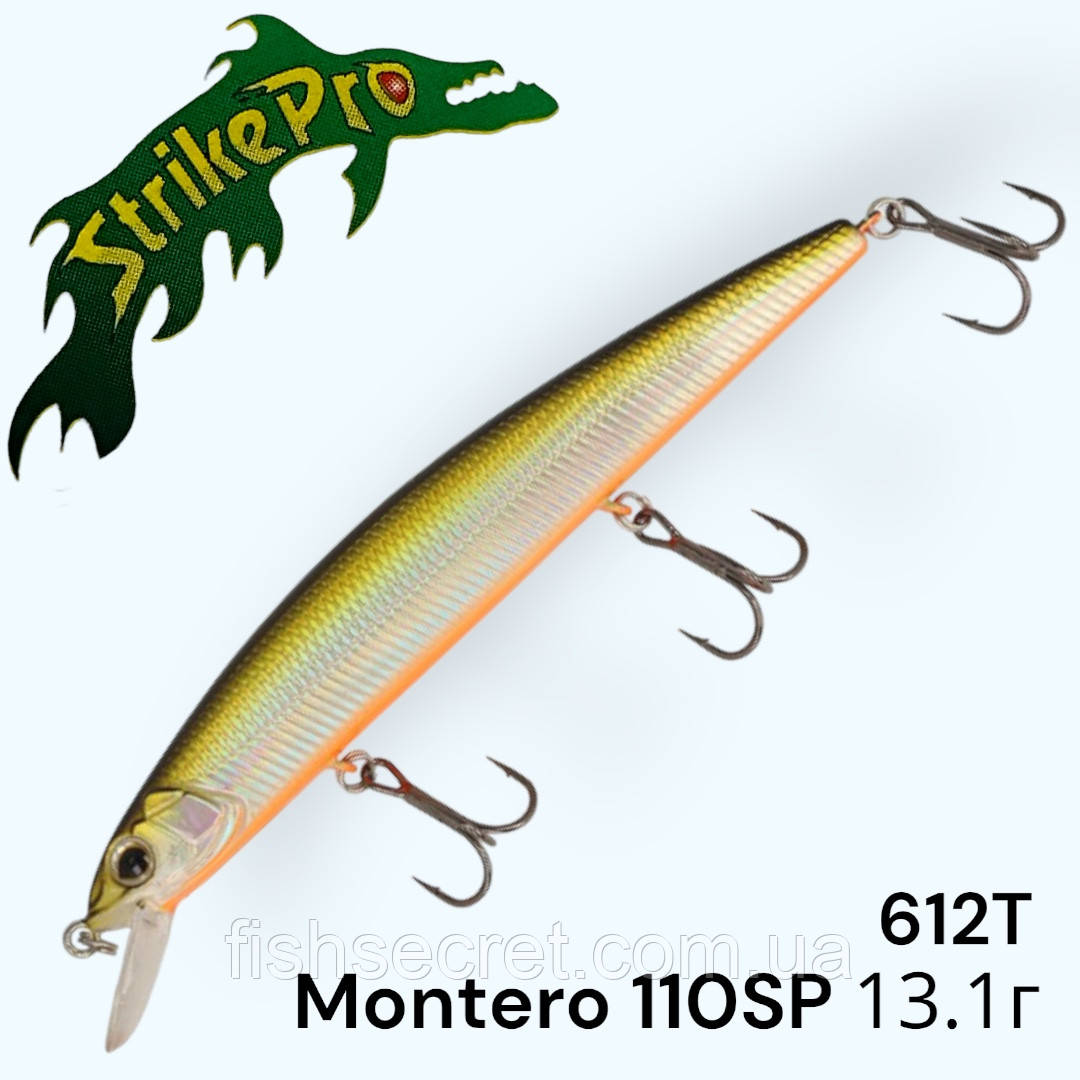 Воблер Strike Pro Montero 110SP, фото 1