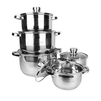 Набір каструль 10 предметів MR-2220-10 Maestro