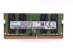 Оперативна пам'ять для ноутбука SODIMM Samsung DDR4 16Gb PC4-2400T (M471A2K43CB1-CRC) Б/В