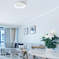 LED Світильник настінно-стельовий 72W 2700-6000К 220V кільцевий VLE-ERC-72W Videx, фото 6