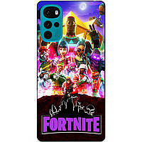 Силіконовий чохол бампер для Motorola Moto G22 з малюнком Fortnite Фортнайт