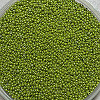 Бісер Preciosa 600\10\0\58430, кристаличний, оливковий, 5 грам, оливковий