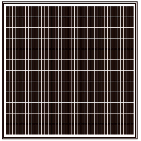 Сонячна батарея 150Вт моно, AX-150М AXIOMA energy