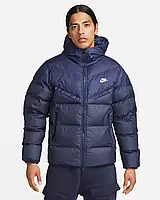 Куртка Nike M NK SF WR PL-FLD HD JKT темно-синяя (арт. FB8185-410)