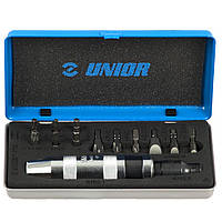 Викрутка ударна з набором вставок UNIOR SL/PH/TORX/HEX (6762)